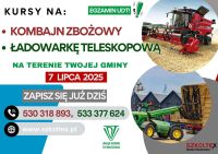 plakat informacyjny dotyczący szkolenia dla rolników